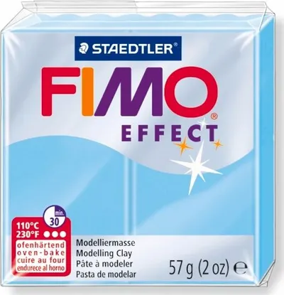 Plastelin Staedtler Fimo Thermosetting, 57g, i kaltër - 1