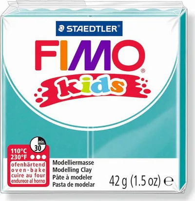 Plastelinë termoreaktive Fimo Kids, bruz, 42g - 1