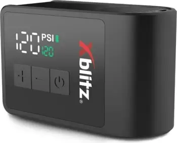 Pompa elektrike portative Xblitz Iway, 150 PSI, bateri 6000 mAh, e zezë