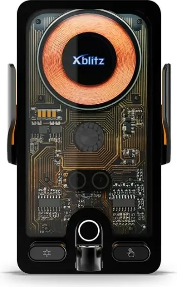 Mbajtës pasiv për celular/tablet Xblitz FX7 EXCLUSIVE, për makinë, i zi