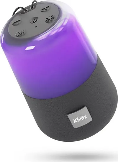Altoparlant portativ Xblitz Master Go, Bluetooth, LED, i zi - 1