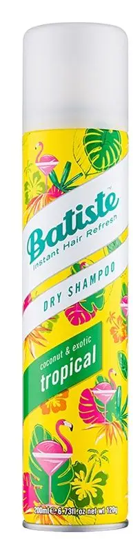 Shampo e thatë Batiste Tropical, 200ml, i verdhë