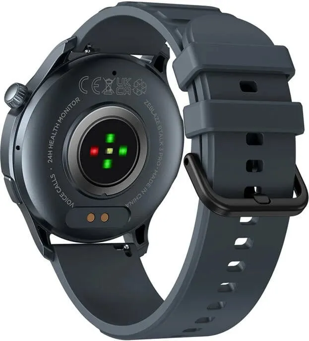 Smartwatch Zeblaze Btalk 3 Pro, ekran AMOLED, thirrje Bluetooth, i zi - 4