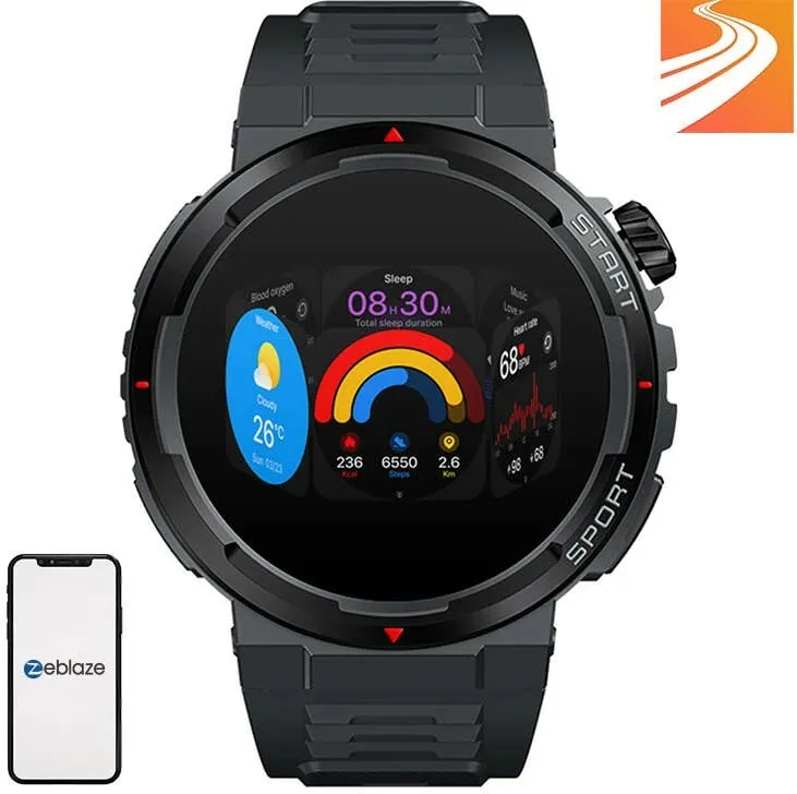 Smartwatch Zeblaze Ares 3 Plus, 1.43" AMOLED, i zi - 7