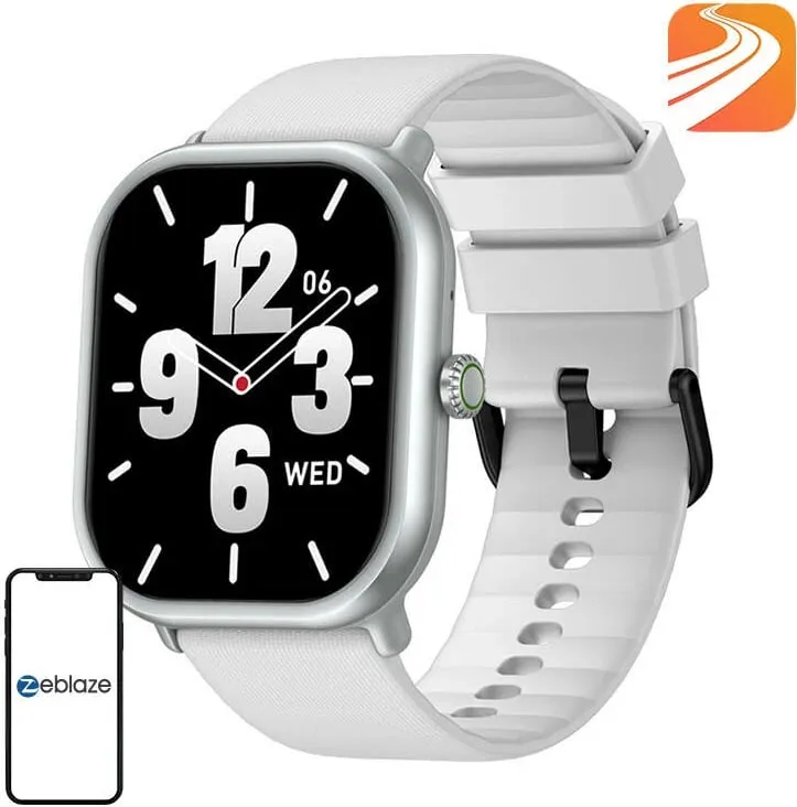 Smartwatch Zeblaze GTS 3 Pro ZB4090, ekran 1.97", i bardhë - 1