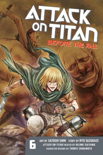 Attack On Titan Before The Fall 6 - Satoshi Shiki Ryo Suzukaze - 1