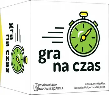 Lojë shoqërore Nasza Księgarnia Game Against Time, për familje dhe shoqëri, me karta, shumëngjyrëshe