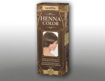 Balsam ngjyrues flokësh Venita Herbal Balms Henna Color 14 Chestnut, 75ml, gështenjë natyrale