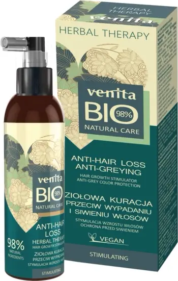 Serum kundër rënies dhe thinjes së flokëve Venita Bio Natural Care, 200 ml