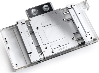 Blok uji për GPU BitsPower Classic Asus RTX 3070 TUF, ARGB, akrilik transparent, i zi e argjendtë - 3