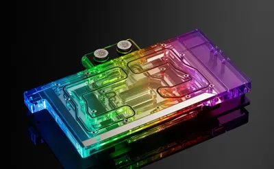 Blok uji për GPU BitsPower Classic Asus RTX 3070 TUF, ARGB, akrilik transparent, i zi e argjendtë - 4