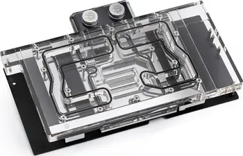 Blok uji për GPU BitsPower Classic Asus RTX 3070 TUF, ARGB, akrilik transparent, i zi e argjendtë