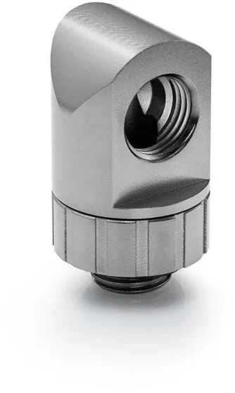 Zgjerues rrotullues 90° Bitspower Artemis, për ftohje me ujë, Platinum Grey - 1