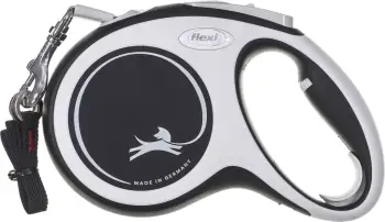 Litar për qen Flexi Comfort, 5 m, i zi
