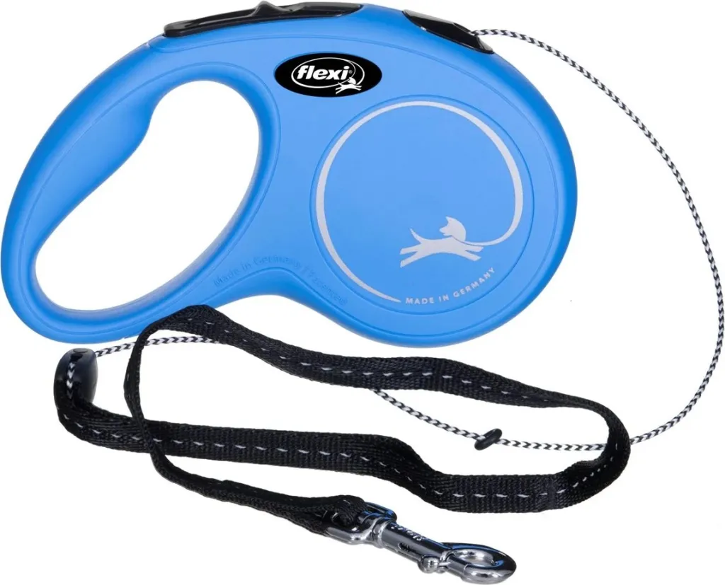 Rrip për qen Flexi Classic, S, 5 m, i kaltër - 2