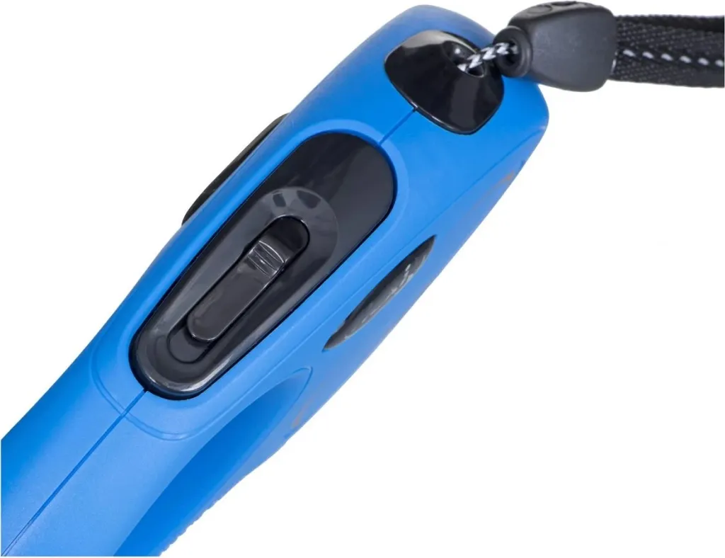 Rrip për qen Flexi Classic, S, 5 m, i kaltër - 3