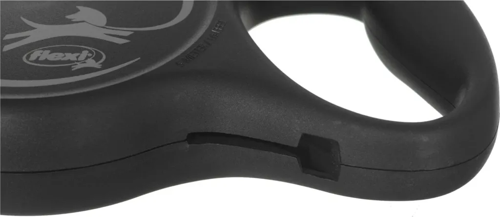 Rrip për qen Flexi Automatic, 5m, i zi - 6