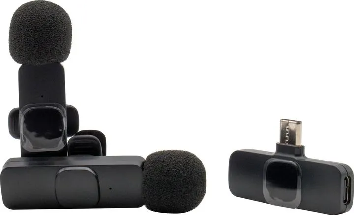 Aksesorë mikrofon RealPower / Wireless Microphone Set HS-1 / 2 Microphones + 1 Receiver - 1