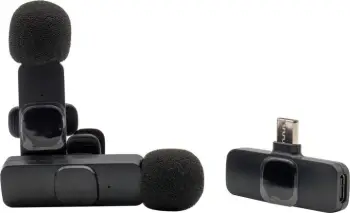 Aksesorë mikrofon RealPower / Wireless Microphone Set HS-1 / 2 Microphones + 1 Receiver