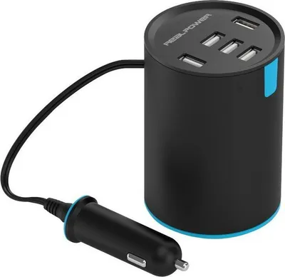 Karikues për veturë Realpower 5x USB-A 2.4A - 1