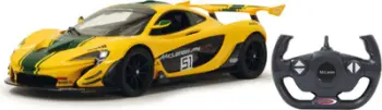 Lodër makinë Jamara McLaren P1 GTR, 1:14, 2.4G, e verdhë