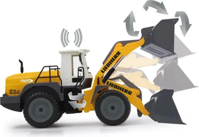 Lodër me telekomandë për fëmijë Jamara Loader Liebherr 564 (405007) - 3