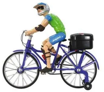 Biçikletë lodër Jamara Bicycle with Sound, plastike, me efekt zanor, vjollcë