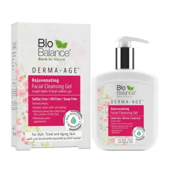 Xhel për pastrimin e fytyrës Biobalance Derma Age, 250ml