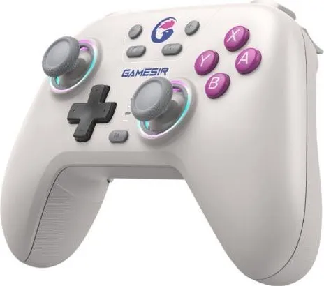 Kontroller GameSir T4n, wireless, i bardhë - 1