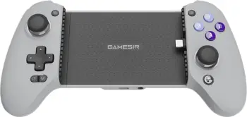 Kontroller mobil, GameSir G8 Galileo, USB-C, me mbajtës telefoni, kompatibil PC/PS3, Hall effect, audio 3.5mm, gri