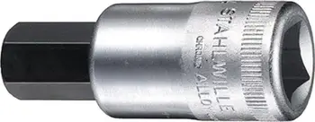 Bit gjashtëkëndor Stahlwille 54 8, 8mm, fole 1/2", krom