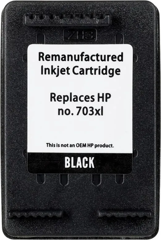 Ngjyrë printeri Superbulk HP 703 CD887 5901443017981, e zezë - 1