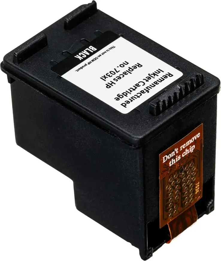 Ngjyrë printeri Superbulk HP 703 CD887 5901443017981, e zezë - 2