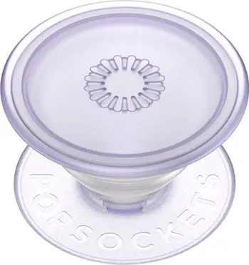 Mbajtëse telefoni PopSockets PopGrip Adhesive Plant Based, me kickstand, majë e këmbyeshme, dusty lavender