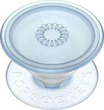 Mbajtëse telefoni PopSockets PlantCore Grip, kompatibil me wireless, ice blue