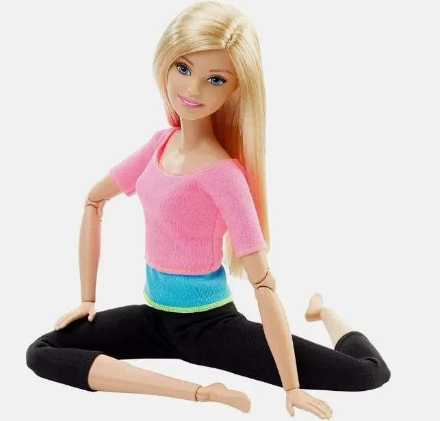 Lodër për vajza Barbie fitness - 1
