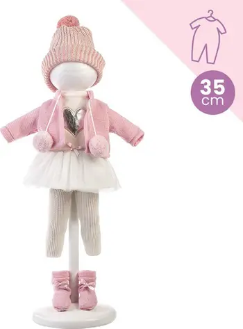 Rroba për kukulla Llorens V9 53528, set veshjesh për kukull 35 cm, shumëngjyrëshe