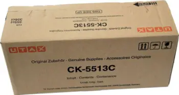 Toner, Utax, CK-5513C (1T02VMCUT0), rendiment 5,550–8,800 faqe, origjinal, cyan