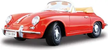 Lodër BBURAGO Porsche 356B 1961 - 18-22078, e kuqe