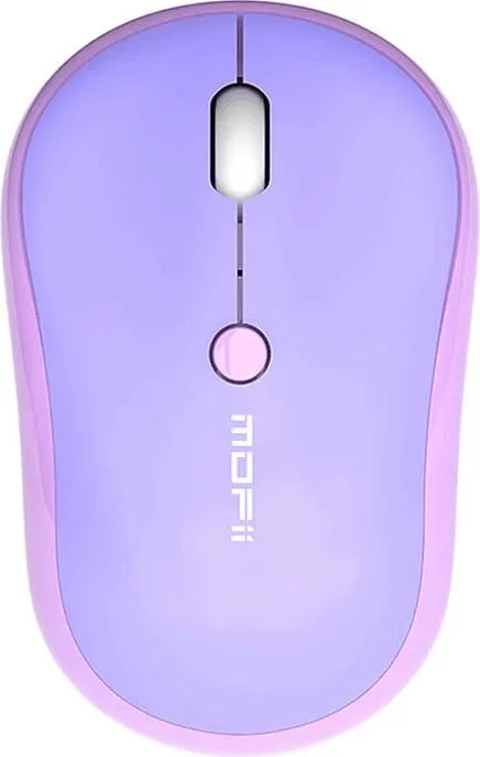 Maus wireless MOFII M5DM, 1600 DPI, 4 butona, vjollcë - 1