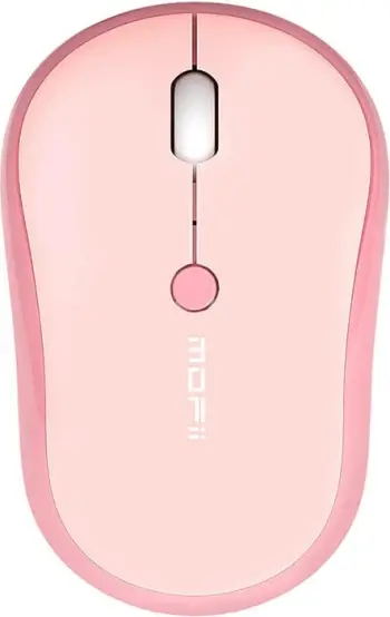 Maus wireless MOFII M5DM, 1600 DPI, 4 butona, Rozë