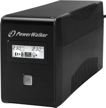 UPS PowerWalker VI850LCD 10120017, 850VA/480W, i zi