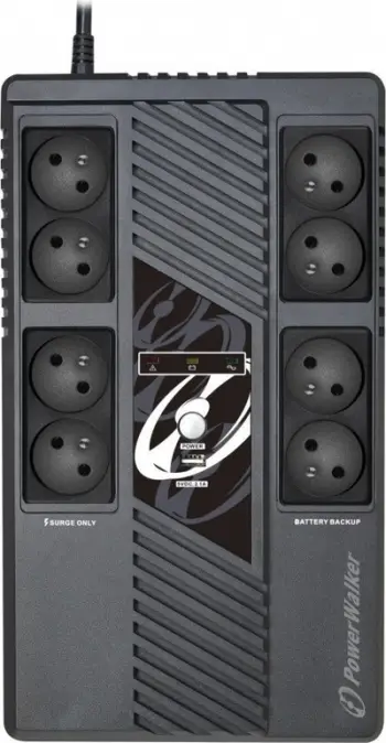 Paisje me 4 priza UPS PowerWalker VI 800 MS FR
