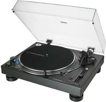 Gramafon audio-technica AT-LP140 XP, 3 shpejtësi, i zi - 1