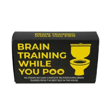 Card Pack Brain Training While You Poo - Gift Republic