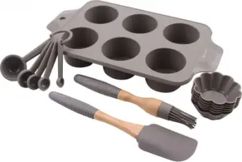 Set enë për muffins Kassel 93703, të hirta