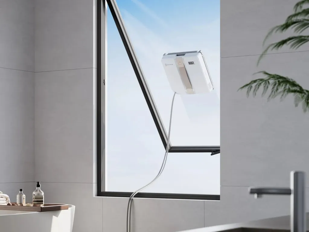 Robot mini për pastrimin e dritareve Ecovacs Winbot W2 OMNI, i bardhë - 11