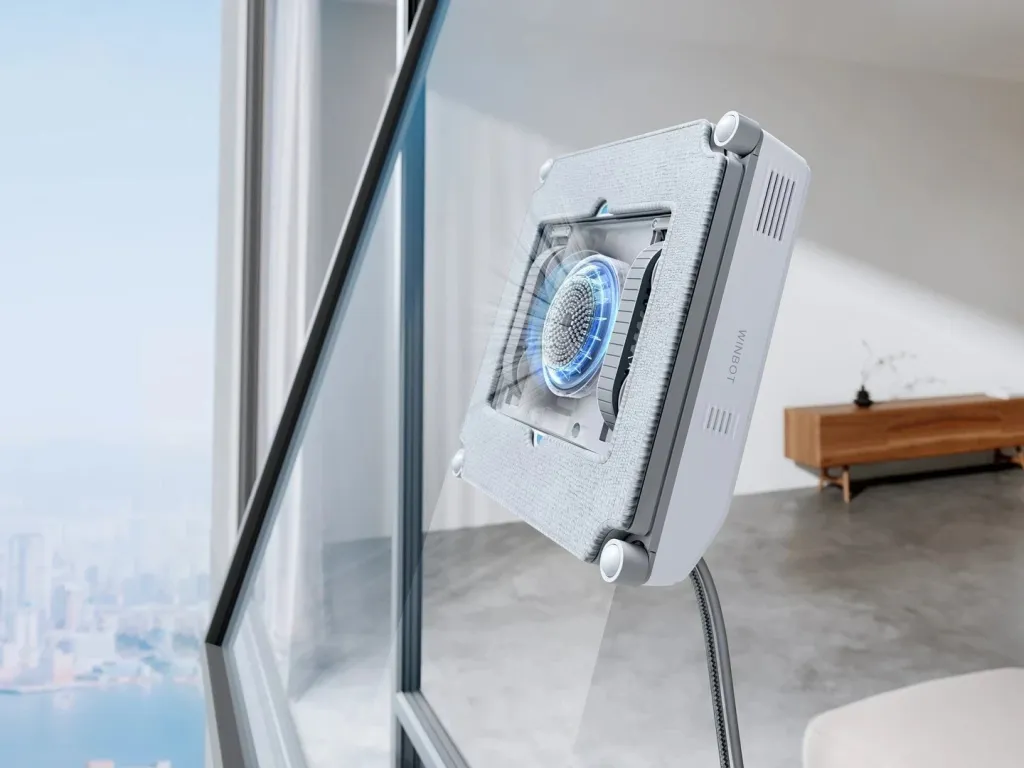 Robot mini për pastrimin e dritareve Ecovacs Winbot W2 OMNI, i bardhë - 10