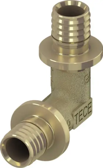 Bërryl bronzi Tece (767016), 90°, 16 mm