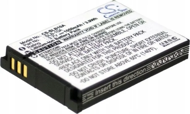 Bateri për kamerë Cameron Sino CS-SLB10A, 1050mAh, 3.7V - 1